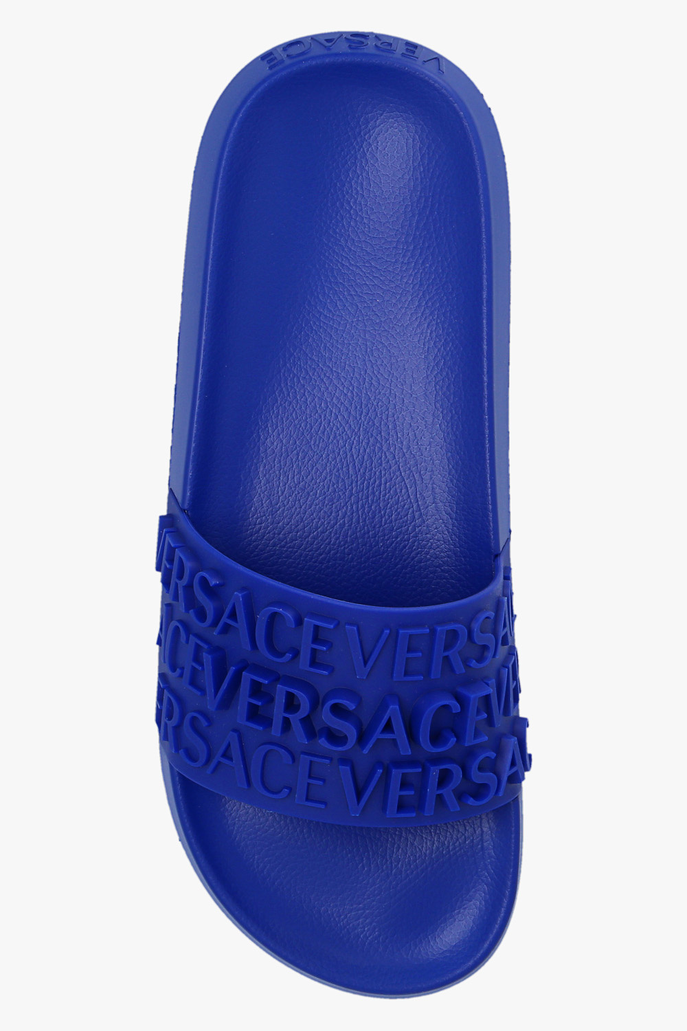 For Boden Blue Knot Front Wedge Sandals - Blue Rubber slides